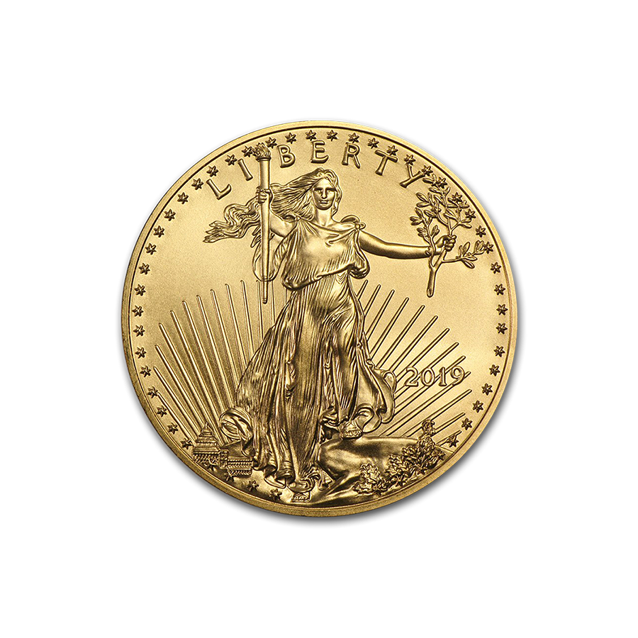 1 2 oz Gold Eagle Hyatt Coins