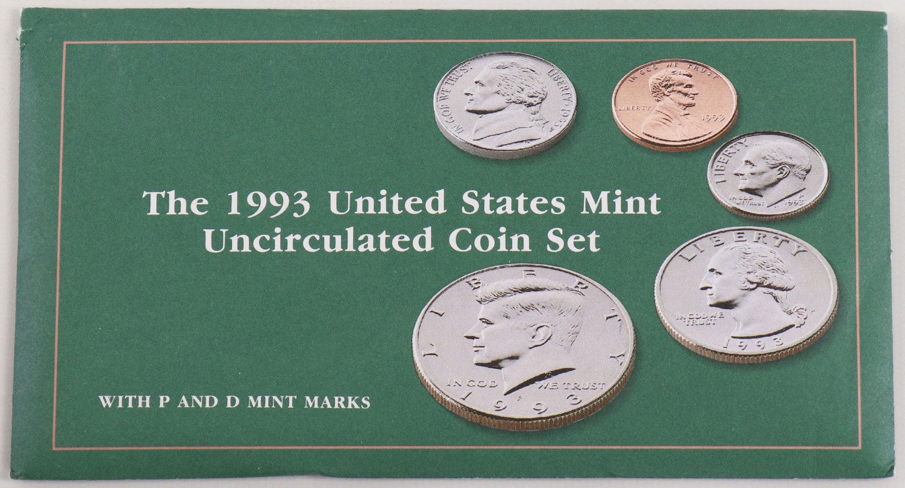 Mint coin. Американская монета 1993. United States Mint. 25 Центов 1993 США.