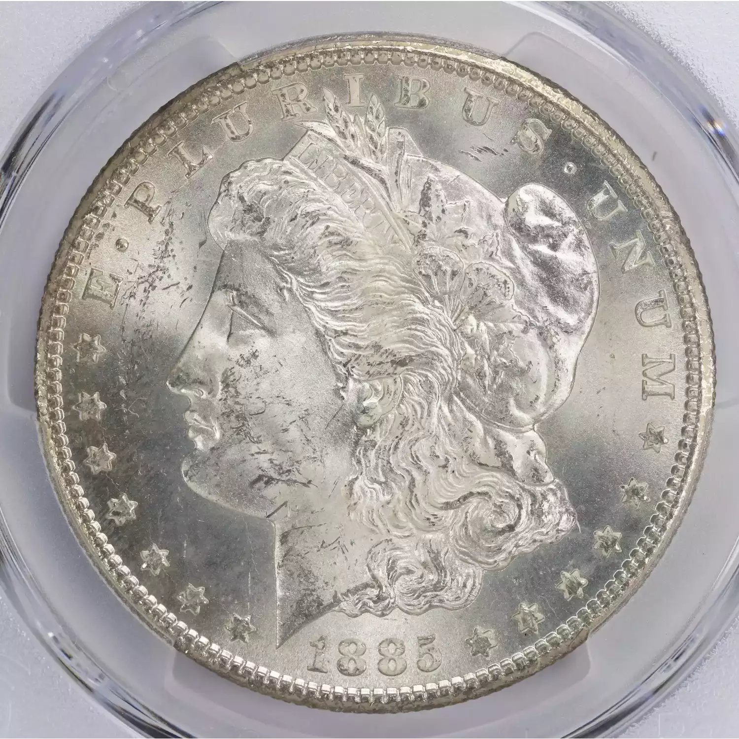 1885-CC Morgan Silver Dollar PCGS MS-64 - Hyatt Coins