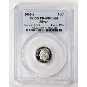 2001-S 10C Silver, DCAM (3)
