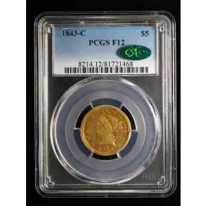 1843-C $5 (2)