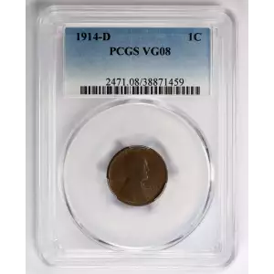 1914-D 1C, BN (4)