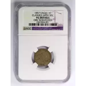 1857 CLASHED WITH 50C OBVERSE  (2)