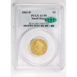 1842-D $5 Small Date (4)