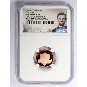 2020 First Day of Issue 10-Coin Clad Proof Set Official US Mint Set RD ULTRA CAMEO (4)