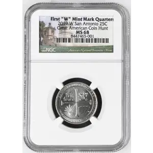2019 W Great American Coin Hunt First 