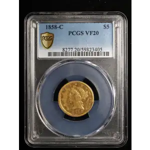 1858-C $5 (3)